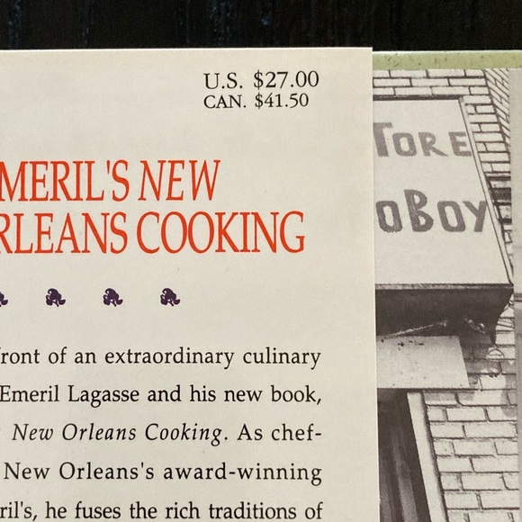 Emeril Lagasse autographed cookbook- New New Orleans Cooking - Picture 4 of 11